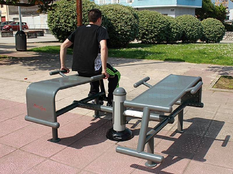 URBAN-GYM "double banc abdominaux" – Image 2