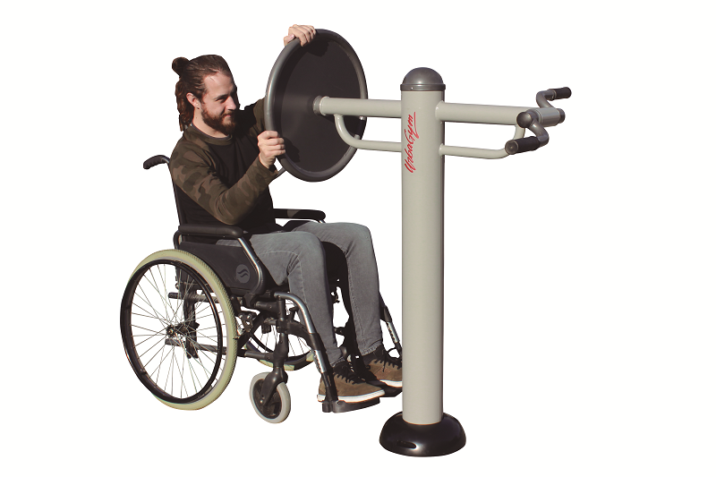 URBAN-GYM PMR "disque et pédalier à bras"