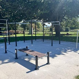Banc abdos street workout