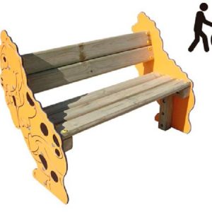 Banc dino pour enfants