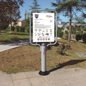 URBAN-GYM PANNEAU D'information