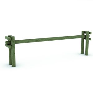 Barrière COULISSANTE rondins