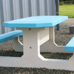 Table pique nique octogonale