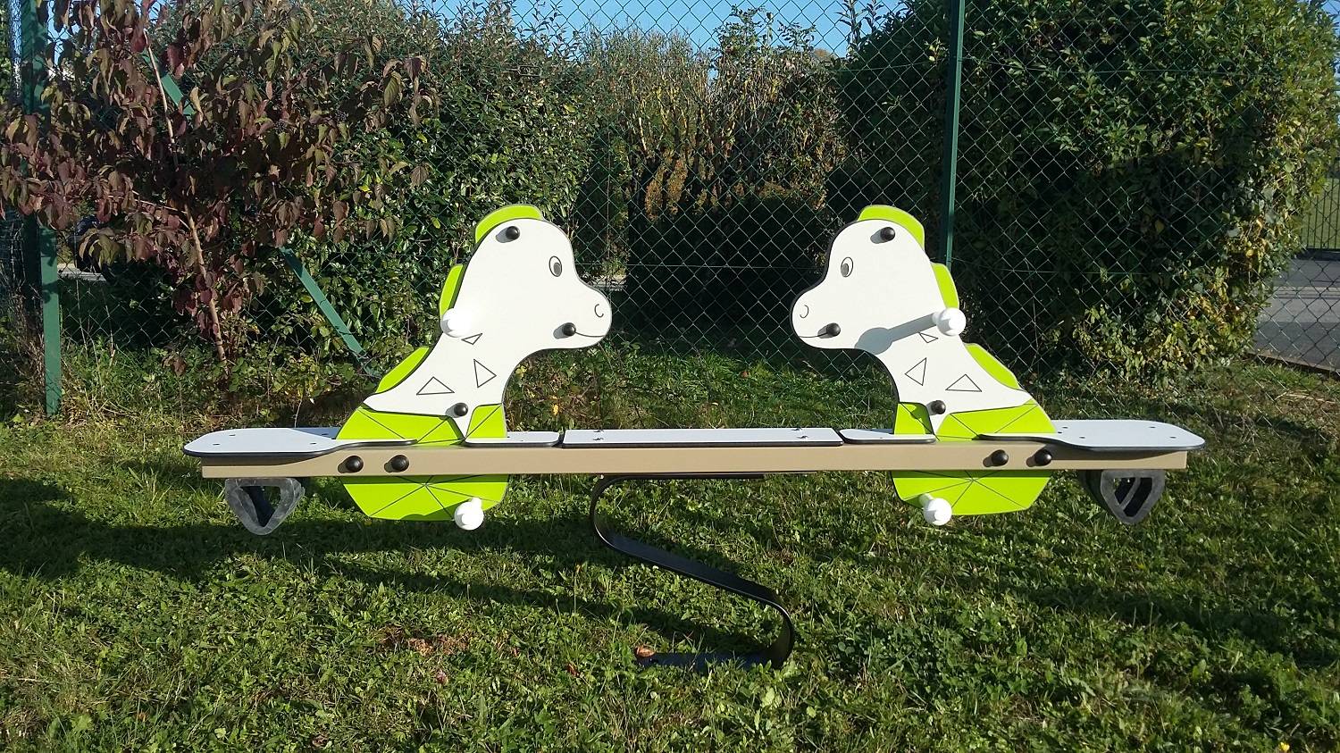 jeu à ressort "double Dino"