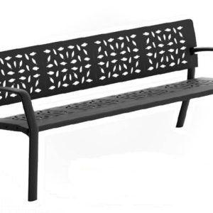 BANC LA FORÊT GRIS MARTELE