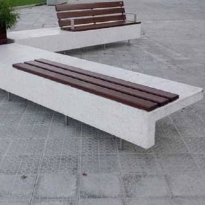 BANQUETTE ELA Béton & bois