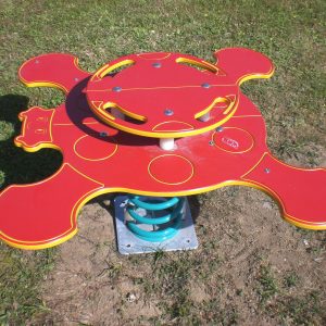 jeu sur ressort "COCCINELLE "