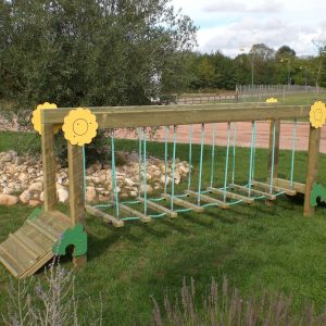 PONT SUSPENDU "jardin"