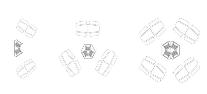 ENSEMBLE TABLE & BANQUETTES – Image 2