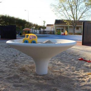 TABLE HAUTE Bac à sable