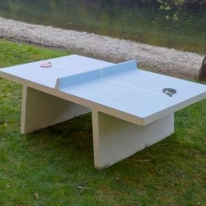 TABLE DE PING PONG béton