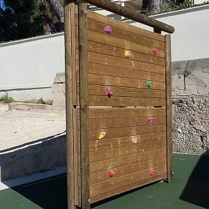 PARCOURS DE santé atelier mur de varappe