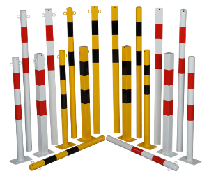 Poteau de protection et support