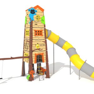 Tour géante cabane dans l'arbre