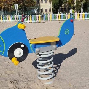 Jeu sur ressort "l' avion"