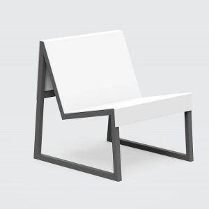 FAUTEUIL SPATULE ACIER