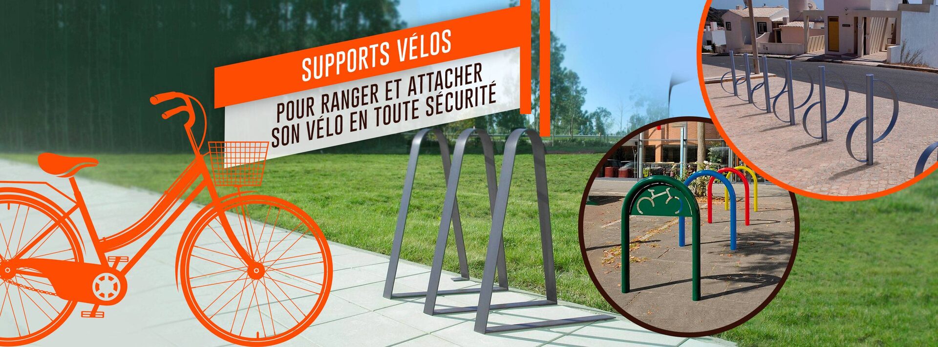 Supports vélos